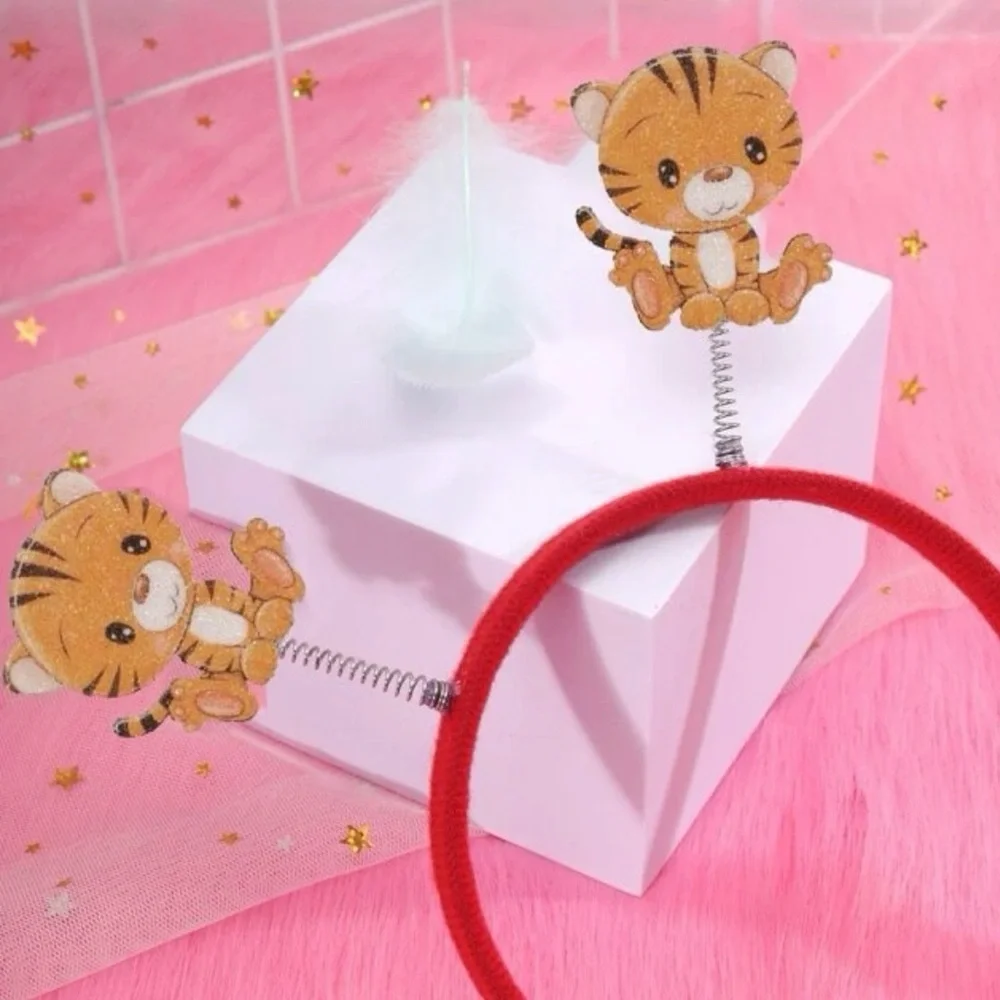 New Adorable Tiger Headband, Cartoon Tiger